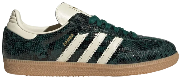 Adidas Samba OG 'Snakeskin Pack - Collegiate Green'