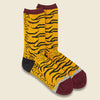 KAPITAL 84 Yarns Nepal Tiger Socks 'ORANGE' & 'YELLOW'
