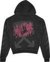 OFF-WHITE Water Delay Black Hoodie