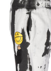 Market Smiley Champion Varsity Bear Sweat Pants White Grey
