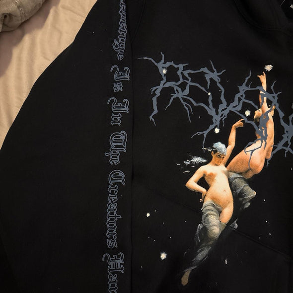 Revenge 'Lightning Angel' Black Hoodie