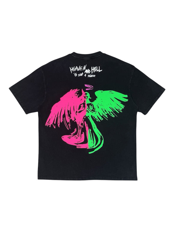 Aopsia Heaven and Hell Tee Neon