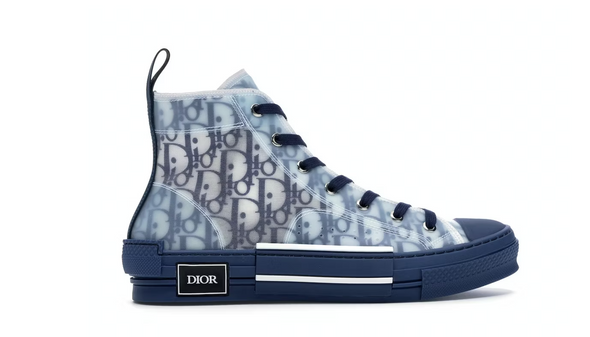 Dior B23 High Top Blue Oblique