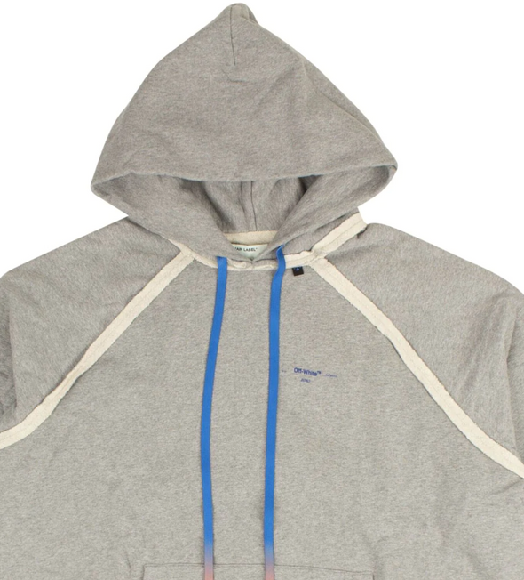 'Off-White' Gray Arrows Hoodie