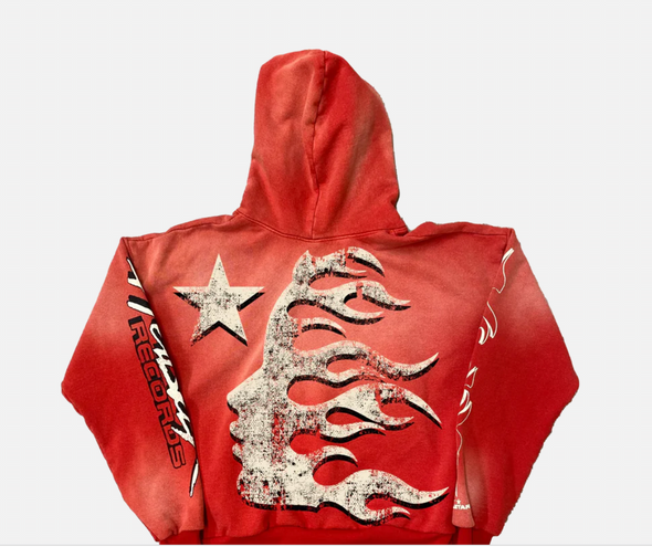 Hellstar 'RED' Yoga Hoodie