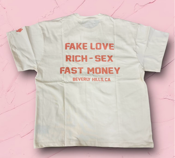 Homme Femme "LA" Tee Cream