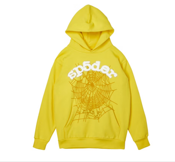 Sp5der Web Hoodie (Yellow)