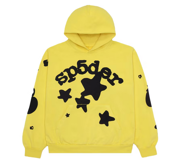 Sp5der Beluga Hoodie (Gold)