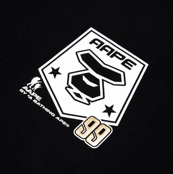 Bape Aape MOONFACE GRAPHIC PRINTED TEE