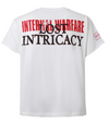 Lost Intricacy Front Page Mag Tee White