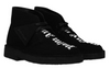 Clarks Originals Desert Boot Palm Angels Logo Black White