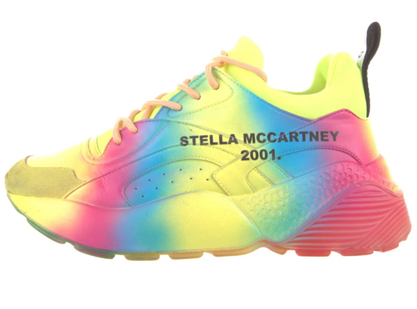 Stella McCartney Faux Leather Eclypse Lace Up Sneakers