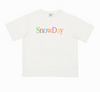 SnowDay 'Regular Fit' White Tee