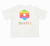 SnowDay 'Regular Fit' White Tee