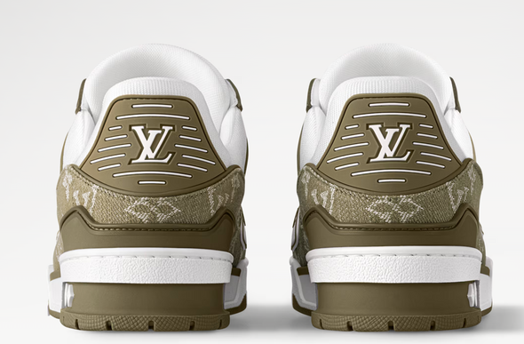 LV Trainer Sneaker Khaki