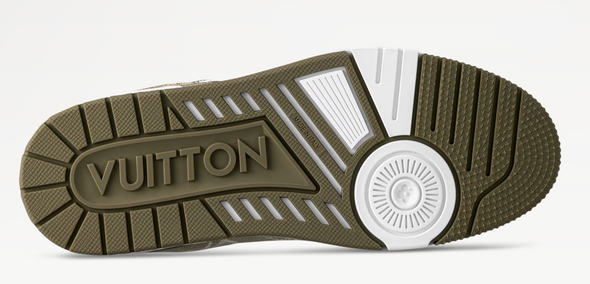 LV Trainer Sneaker Khaki