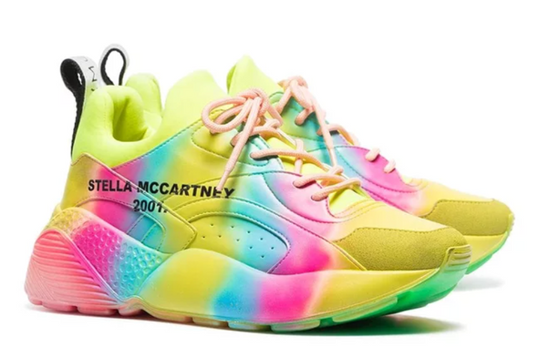 Stella McCartney Faux Leather Eclypse Lace Up Sneakers