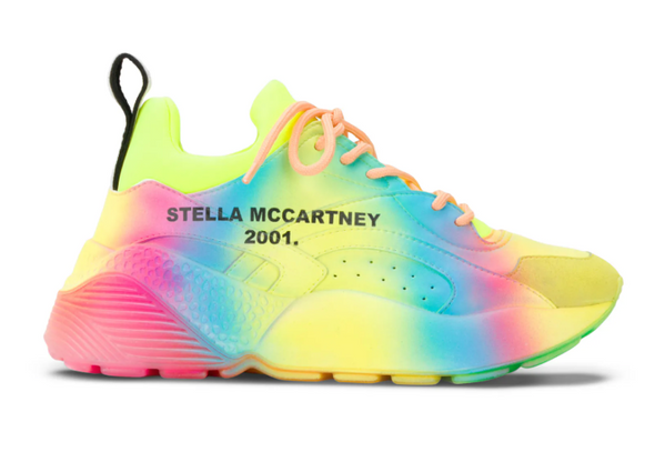 Stella McCartney Faux Leather Eclypse Lace Up Sneakers