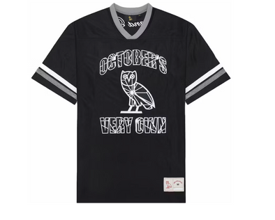 OVO Power And Respect Football Jersey Black Men