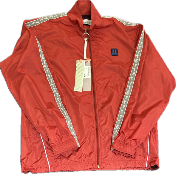 Off White Red Carryover Track Set - Jacket & Pants