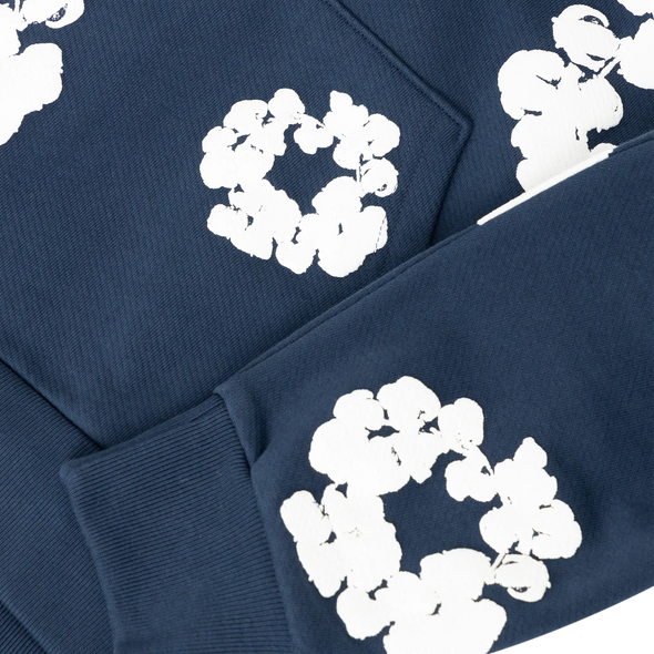 Denim Tears The Cotton Wreath Sweatshirt Navy