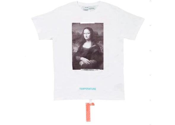 Virgil Abloh MCA Figures of Speech OFF-WHITE Mona Lisa Tee White 2018