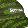 Supreme Reactive Print Camp Cap 'Olive'