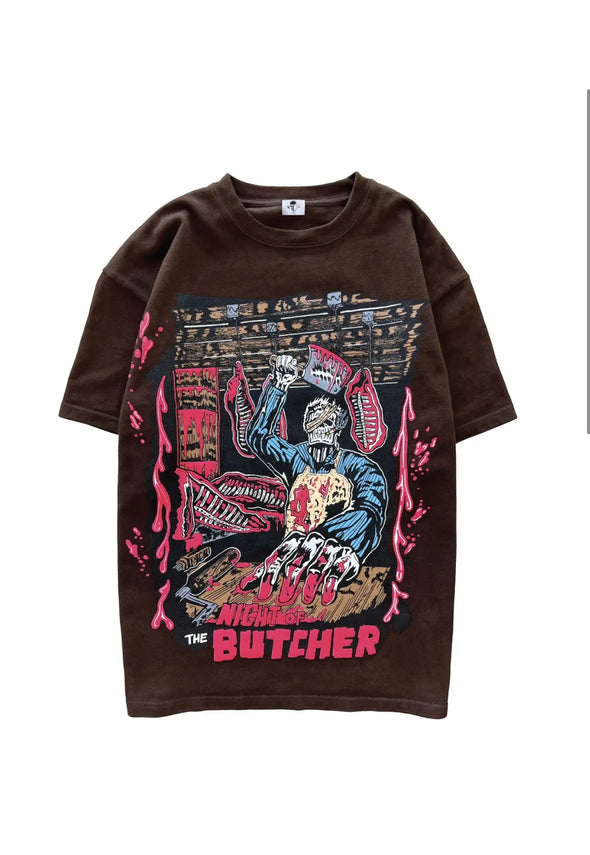 Waren Lotas Night of The Butcher Crewneck Tshirt
