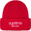 Supreme F/W23 CLASSIC LOGO CHUNKY RIBBED BEANIE