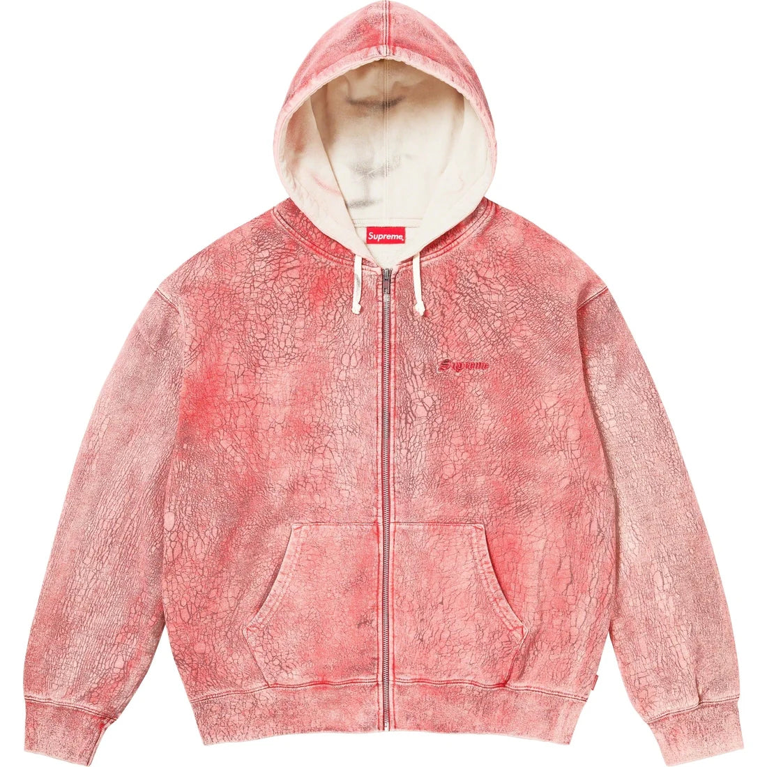 Supreme Crackle Zip Up Hooded Sweatshirt – GotEmKicks Supreme Crackle Zip Up Hooded Sweatshirt – GotEmKicks