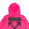 Virgil Abloh Pink Arrow Print Windbreaker