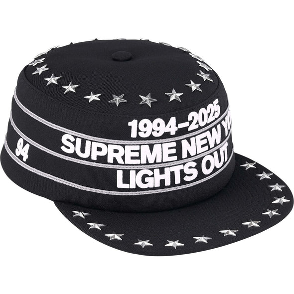 Supreme Star Studded Pillbox Cap