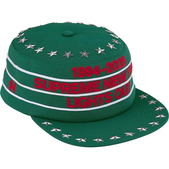 Supreme Star Studded Pillbox Cap