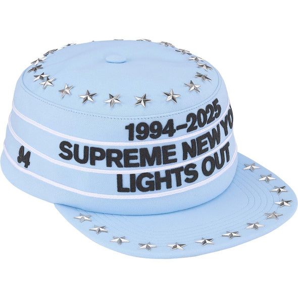 Supreme Star Studded Pillbox Cap