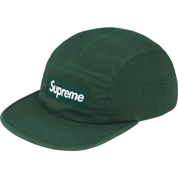 Supreme Washed Chino Twill Camp Cap