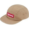 Supreme Washed Chino Twill Camp Cap