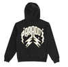 PRDX "EGYPTIAN PYRAMIDS" LIGHTNING ARC LOGO PULL-OVER HOODIE (BLACK)