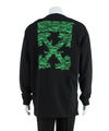 OFF-WHITE Off Tree Crewneck Black