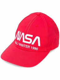Heron Preston x NASA Cap Red Fall/Winter1990 Space Final Frontier