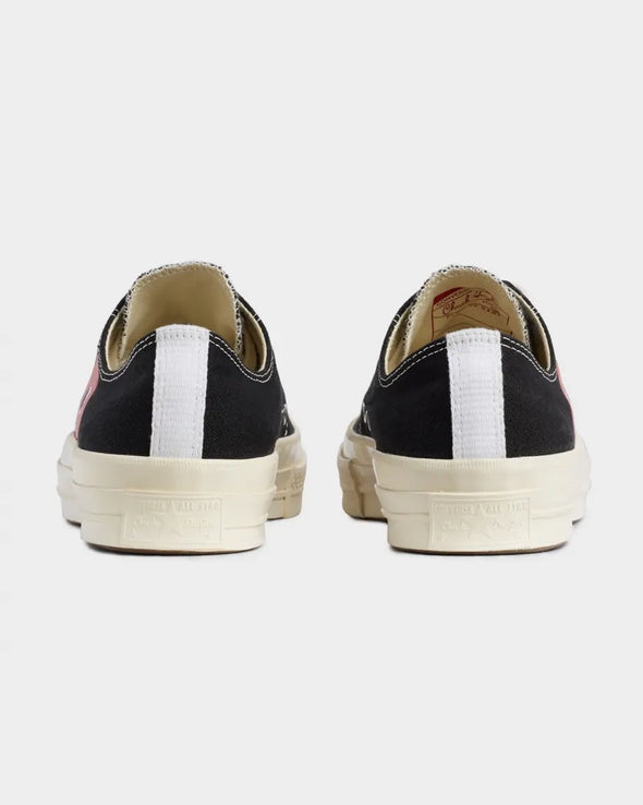 Comme des Garçons PLAY x Converse Chuck 70 Low 'Black' 2023