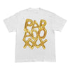 Paradox "BALLOON" 5 YEAR ANNIVERSARY TEE (WHITE/GOLD)