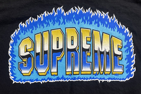 Supreme Chrome Tee Black Men's - FW20