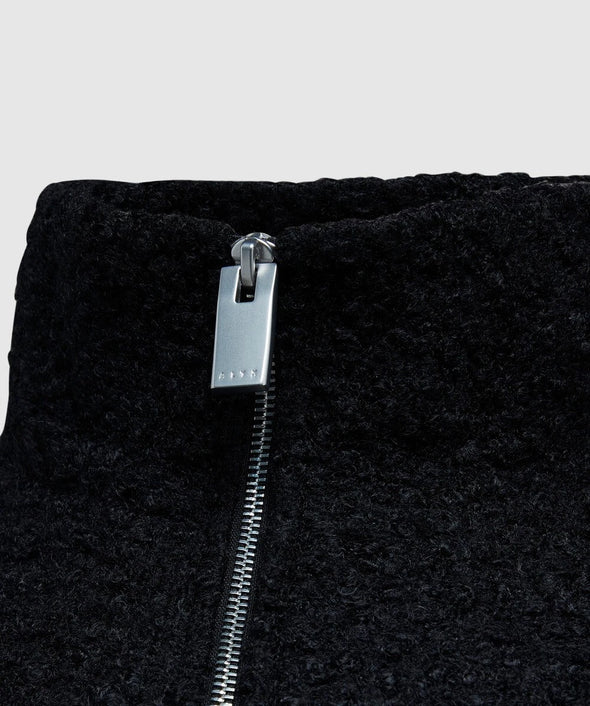 Alyx 9sm Men's Black Elevated Quarter Zip Fleece Sweatshirt