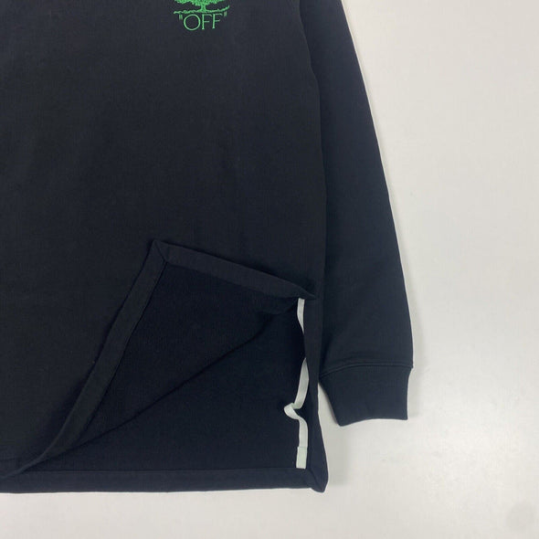 OFF-WHITE Off Tree Crewneck Black