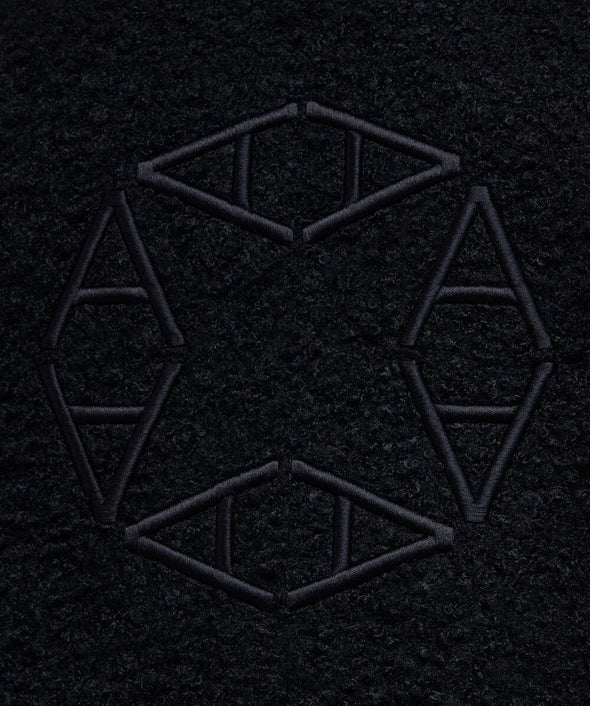 Alyx 9sm Men's Black Elevated Quarter Zip Fleece Sweatshirt