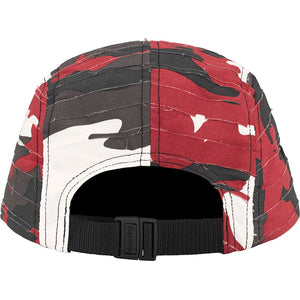 Supreme LAYERED Red CAMO CAMP CAP