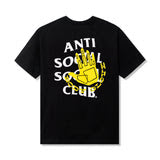Anti Social 'Spray' Tee Black