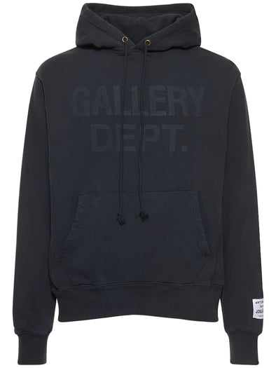 Gallery Black Out Centered Hoodie