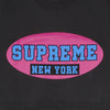 Supreme New York Tee Black