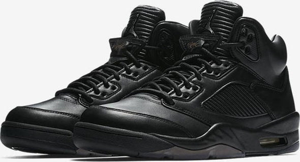 Air Jordan 5 Retro Premium 'Triple Black'